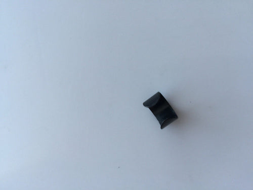 Women Man 316L Surgical Titanium no Percing Earrings Ear side Stud wrap Clip 1 Piece Black