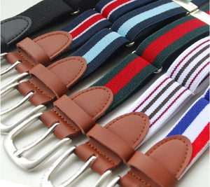 New Boys Kids Children Cool Sports Casual Elastic Adjustable Pants Buckle Belt