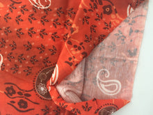 Women Men Retro Hip hop Cotton biker dance Paisley Bandana Hair Headband Wrap