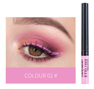 Eye Makeup Bright Colorful Matte Liquid lasting Eye Eyeliner Shadow Eyeshadow