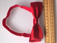 Girl Kid Children Baby Red Ribbon Bow Snowwhite Elastic Hair head band headband