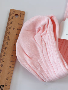 Girls Baby Kids Cotton Blend Braided Warm Tights Stockings Pantyhose 3-12month