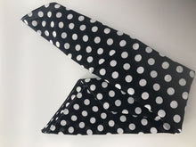 Women Girl Retro 70' 80' Cotton Polka Dots Bandana Hair Headband Wrap Scarf