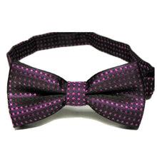 AU Boys Kid Children Party School Pre-tied Wedding dance bow tie Necktie bowtie Purple Red