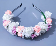 Women Flower Girl Fairy Wedding Festival Party hair head headband band Hoop