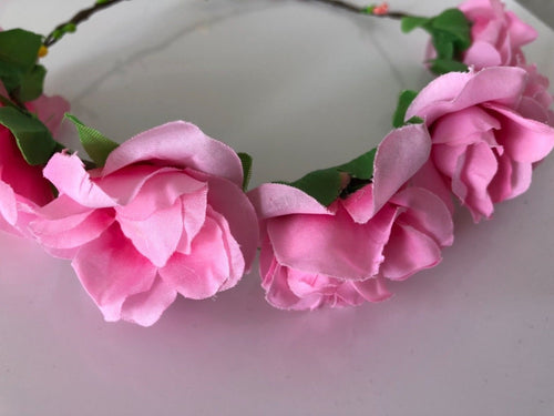 Women Flower Girl Leaf Boho Party Wedding Crown hair band headband Garland AU