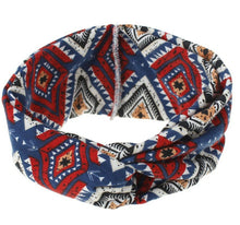 Women Boho Bohemian Party Cross cotton Yoga Gym Comfy Hair head band Bandana