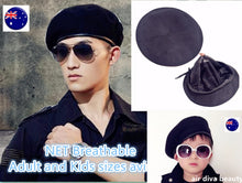 Men Boy Cool Summer net Military Special Force Army French Artist Hat Cap Beret