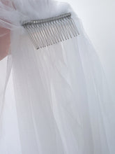 1.7M Women Bride 2-Layer Long Wedding Veil with Blusher and Comb