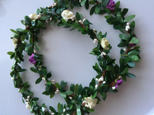 Women Girl Flower Fairy Boho Bridal Simple Beach Tiara Crown hair headband Garland
