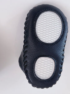 Baby Boy Kid White Navy Black Wedding Formal Party Synthetic leather Soft Shoes
