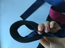Girl Women school ribbon bow Dance Pro Bun Ball stick ponytail holder hair band