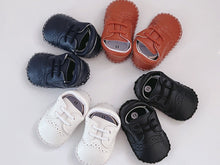 Baby Boy Kid White Navy Black Wedding Formal Party Synthetic leather Soft Shoes