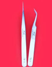 1x Curved or Pointed Hair Extension Fake False Eyelashes Nail Art tweezers Tool