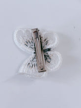 2X Women Lady Girl Fairy Embroidery Lace BUTTERFLY Head Hair side Clips pin