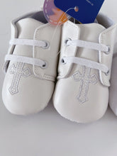 NEW Baby Shower Boy Kid Girl White Christening Cross Wedding Party first Shoes