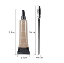 AU Waterproof Eyebrow Tattoo Lasting Liner Tint Liquid Gel Cream Tube Brush