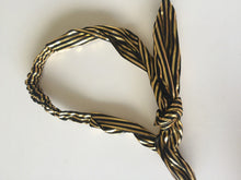 Women Girls Leather Metallic Look Rock star bunny ear Party Hair head band Gold Black Metallic Striped Strip