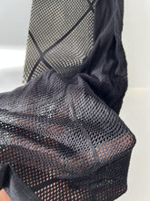 Women Sexy Gothic Party Fish Net Fishnet Cross check Stockings Pantyhose Tights