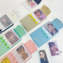 Kpop Star Photo Card Photocard Collect Pocket Album Sleeves Folder Binder Wallet