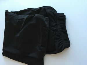 Women Girl Child Kids leather wet look sleek Fashion Party Black Pants leggings