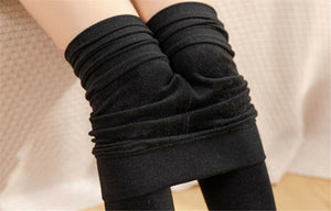 AU Women Lady Winter Fleece thermal Plush Warm Thick Pantyhose Stockings Tights