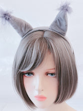 Women Girl Boy Squirrel Ear Animal Party Hair Band Headband Tail Costume Prop