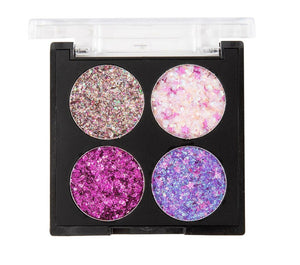 Eye Shadow Makeup Super Shine Shimmer Power Diamond Glitter Eyeshadow Palette