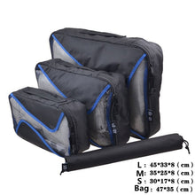 Clothing packing Cube light Travel Luggage Organiser Storage Bag Case Set 3 set