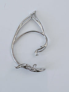 Halloween Metal Fantasy Fairy Elf Pointed Ear Cuff Hook On Tip Earring One Side