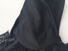 Women Lady Sexy Seductive Black high waist Lace Tie Underwear Pantie Knickers