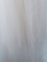Women White Ivory Glitter Shine Bride Head Hair Crystal lace Tulle Wedding Veil