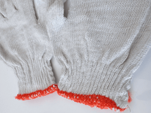 AU Men Lady white Work Protective Cotton Yarn SHORT Gloves Mittens