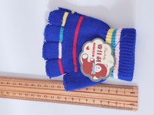 Girls Boys Kids Party Warm Knit Half Fingerless Ski Dance SHORT Gloves Mittens
