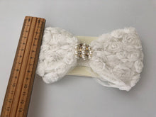 Women Lace Rose Pearl Crystal Bow Elastic Stretchy Dress Waist Band Wrap Belt