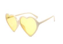 NEW Women Men Party Love Heart Shape Trendy UV Sun glasses Eye wear Sunglasses