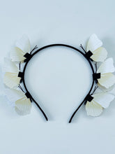 Women Girls Fairy Party Butterfly Hair Band Headband Tiara Hoop Fascinator White Butterfly Headband