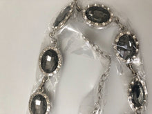 Women Shine Crystal Rhinestone Metallic Waist Dress Belt Waistband Chain Tassel