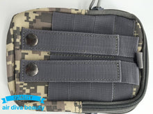 Men Travel Army Camo Military Mobil phone iphone Hook bag Pouch Holster Case