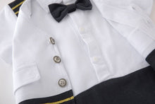 NEW kids Girl Boy Baby Sailor marine Captain Pilot Costume Party Romper Outfit