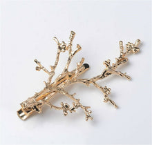 1x Women Butterfly Fairy Twig Updo Styling boho Side hair Pin Clip