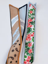 Women Girl retro Boho Paisley Heart Wire bow scarf Hair band headband bandana