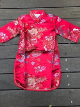 NEW Kids Girl Chinese Traditional QIPAO Costume Tunic Short Sleeve cheong Dress