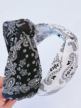 Women Retro BOHO Paisley Wide Hair Band Head Band Headband Bandana Style Hoop