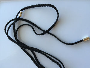Women Lady Bohemian Boho Long Suede leather braided Tassel Waist Belt Band Tie