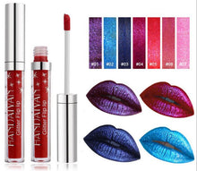 Non-stick Metallic Matte Shiny Glitter Flip Lip Gloss Liquid Lip stick Makeup