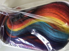 Women Girl Rainbow Colorful Multicolor Fancy Costume Party Short Bob Hair Wigs