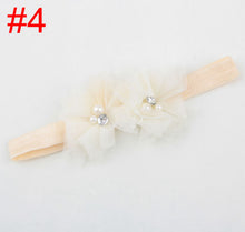 Girls Kid Baby Shower Princess Party Lace Flower Elastic Hair Head Band headband