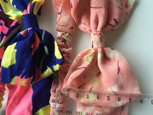 Women Lady Girl 70' 80' Retro Party bow Chiffon Headband Head Hair band Scarf