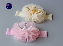 Girl Kid Baby Children Princess Crown Tiara Lace band Party hair head band PROP